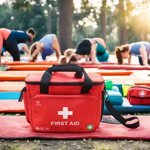 GAUKE medizinische Notfalltasche für Sport, Reisen, Camping mit CE-, ISO13485-Zertifikaten zertifiziert