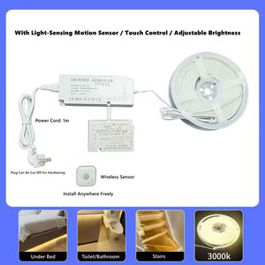 无线运动传感器发光二极管条形灯防水硅胶走廊楼梯自动开启不干胶家居照明 - Product Image 3