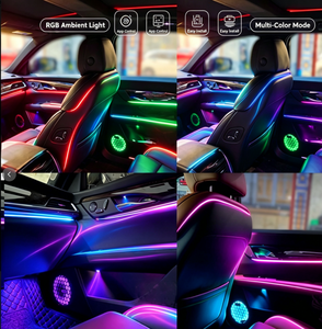 Automotive <b>Ambient</b> <b>Lighting</b> Modification Kit <b>Car</b> Interior Mood Light Assembly Set for Door Dashboard and Footwell - Product Image 6
