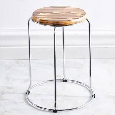 เหล็กเส้นตันหนาพิเศษ 10 มม. ไม้อบไฟ 45 ซม. สูง