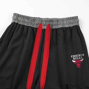 <span class=keywords><strong>Shorts</strong></span> de basketball pour hommes à séchage rapide, personnalisables avec logo, couleur contrastante, lettres imprimées, coupe ample avec cordon de serrage – Vente en gros - Product Image 3