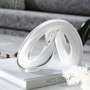 Accesorios Clásicos para el Hogar, Decoración de <span class=keywords><strong>Muebles</strong></span>, Escultura de Vidrio Artístico, Piezas Decorativas para Mesa - Product Image 4