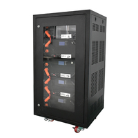 Pabrik Baterai Rak Server Rumah Komersial Penyimpanan Besar 48v Lifepo4 50kwh Tenaga Surya Penyimpanan Listrik Energi Baru