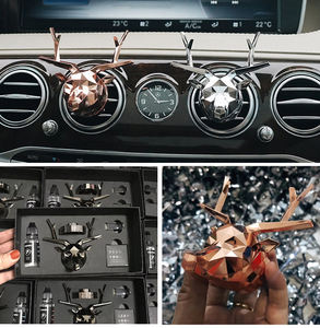 Ambientador <span class=keywords><strong>de</strong></span> <span class=keywords><strong>aire</strong></span> para coche, fragancia <span class=keywords><strong>de</strong></span> cabeza <span class=keywords><strong>de</strong></span> ciervo para coche americano - Product Image 2