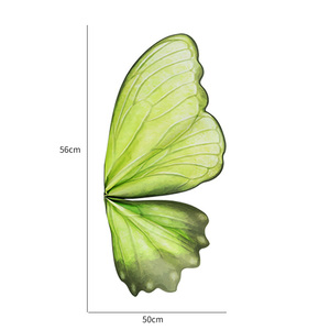 2024 thiết kế mới hai mặt Tinh Bột tráng giấy thủ công không thấm nước hoa Bướm hoa giấy gói cho bó hoa - Product Image 3