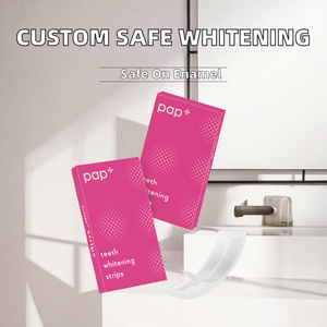 Tiras Blanqueadoras de Dientes de Material Pap Seguro para Esmalte Dental de Marca Privada - Sin Sensibilidad con Personalización para Uso Doméstico - Product Image 2