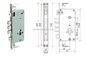 Identificação biométrica Impressão digital Bloqueio Segurança Senha eletrônica Chave IC Card Cerradura De Puerta Inteligente Tuya - Product Image 6