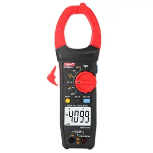 UNI-T Digital Clamp Meter UT205A UT206A 1000V AC DC Tester di tensione amperometro digitale resistenza test di temperatura