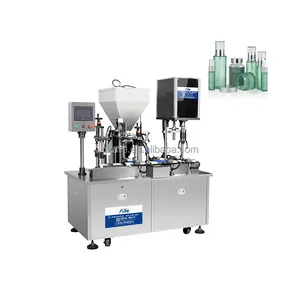 Automatic linear single head cosmetic filling machine