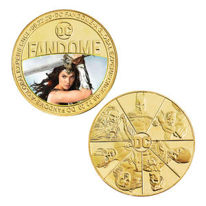 10 Monedas Conmemorativas de Metal de la Liga de la Justicia con Temática de Personajes de Películas de Marvel, Regalos Coleccionables - Product Image 5