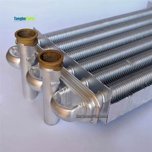 Pièces de rechange pour four mural à gaz Échangeurs de chaleur principaux tout en cuivre 270MM pour les chaudières à gaz BAXI <span class=keywords><strong>CHAPPEE</strong></span> De Dietrich Remplacement - Product Image 6