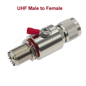 Parafoudre coaxial UHF 50 Ohms SO239 vers PL259 pour antenne radio extérieure et station de base - Product Image 5