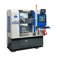 Machine à roues à découpe diamantée de conception récente 2025, tour à roues en alliage vertical, machine de réparation de roues CNC, prix de la machine de réparation de roues DCM35P-MAX