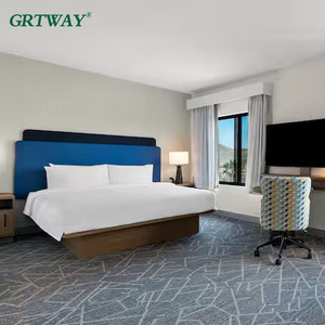 Grt6579 thiết kế mới 2025 Hampton INN bởi hilton khách sạn dự án Giải pháp phòng ngủ bộ đồ nội thất khách sạn - Product Image 1