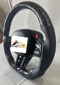 Nuevo Volante de Fibra de Carbono Forjado de Alta Calidad para <span class=keywords><strong>BMW</strong></span> X3 X5 CS, Ensamblaje de Volante Modificado con Cuero - Product Image 3