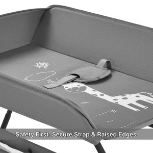 Lit d'enfant portable en alliage d'aluminium, hauteur réglable sur 3 niveaux, design pliable avec roues universelles, capacité de 50 lb, couleur personnalisée, utilisation en <span class=keywords><strong>parc</strong></span> - Product Image 4