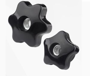 द-होल प्लम खिलता नट स्टार के आकार के हैंडल बेकरी हैंडव्हील हैंड-सख्त स्क्रू कैप एम 5, एम 8, एम 10, एम 12, एम 8, एम 10, एम 12, एम 14 - Product Image 1