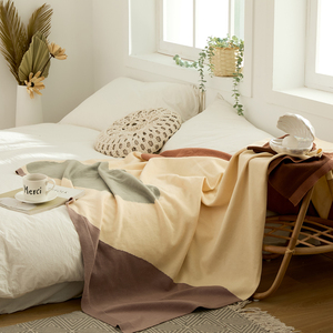 BL Fashion manta de <span class=keywords><strong>punto</strong></span> cálida <span class=keywords><strong>y</strong></span> cómoda para sofá <span class=keywords><strong>y</strong></span> decoración del hogar, súper suave <span class=keywords><strong>y</strong></span> acogedora - Product Image 1