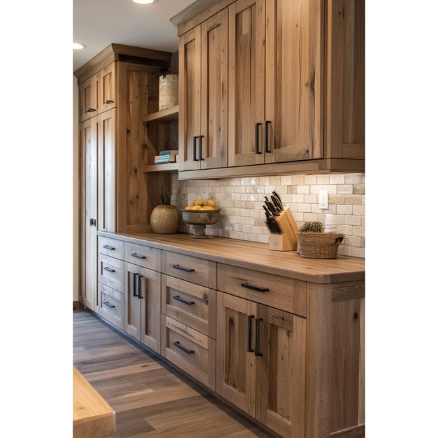 Prima High-Quality Modular Kitchen Cabinetry Water-Resistant Surfaces Kitchen Functional Storage for Contemporary Homes Cabinet