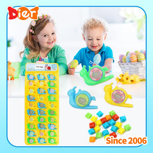 Vente en gros de jouets sifflets personnalisés en forme d'<span class=keywords><strong>escargot</strong></span> avec marque privée bonbons pour enfants - Product Image 6