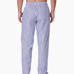 <strong>Men</strong> <strong>Lounge</strong> <strong>Pant</strong> Sleepwear Soft Lightweight Pajama Bottoms Drawstring Comfy Relax Fit Trousers <strong>Men's</strong> Stripe Cotton Pajamas <strong>Pants</strong> - Product Image 3