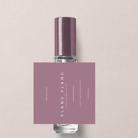 Autocollant rond personnalisé en vinyle imperméable, découpé à la forme, résistant aux UV, pour l'emballage de gloss à lèvres, de dentifrice et de produits cosmétiques pour la peau