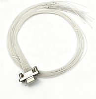 Conector Aeroespacial Micro Rectangular J30J-15TJL/ZKP/ZKW Macho Hembra con Arnés de Cables de Acero Inoxidable