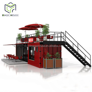 Casa Prefabricada Mágica, Casa Modular de 20 pies y 40 pies, Contenedor de <span class=keywords><strong>Comida</strong></span> Rápida para Restaurante o Bar en Venta - Product Image 6