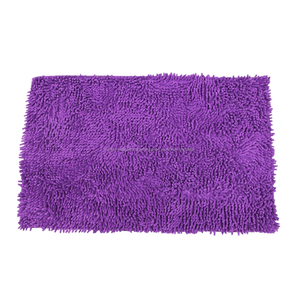 Good Quality Custom Chenille Anti Slip <span class=keywords><strong>Foot</strong></span> Door Mat - Product Image 1