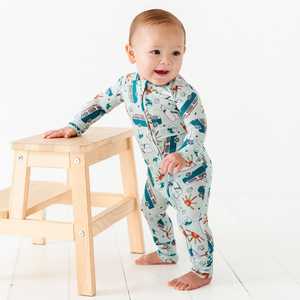 可爱的学步婴儿Zippy睡衣Romper儿童服装供应商婴儿新生儿儿童保暖婴儿服装 - Product Image 1