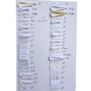 Collar Packing Peg Blouses Skirts Clips Kinds of Style Size Shirt Snaps Clips Clothing Plastic Customization for Shirts
