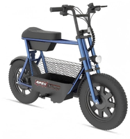 Trottinette électrique GYebike GY1602 48V 350W avec siège et rangement, roues de 16 pouces, suspension avant, freins à disque - Stock Russie