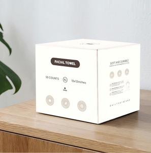 Face <strong>Towels</strong> Face Towelette Dry Wipes Super <strong>Soft</strong> Clean Thick Cotton <strong>Soft</strong> Wipes <strong>Facial</strong> Tissue OEM Customization - Product Image 2