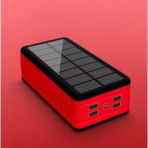 Cargador Solar Rápido, Banco de Energía de 50000mAh, Impermeable, 4 Puertos USB, Estación de Energía Solar con Linterna LED, Entrega Rápida - Product Image 4