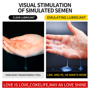 CokeLife fornire OEM 510k sperma lubrificante organico e lubrificante Gel libero campione anale Gel lubrificante vaginale Gel sessuale per gli uomini