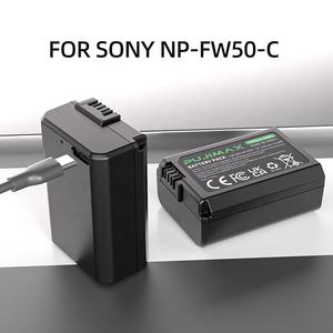 PUJIMAX 2 Stück NP-FW50 USB-C Wiederaufladbarer Kamera-Akku für Sony A6000 A6100 A6300 A6400 A6500 A3000 A3500 7,4V 2250mAh - Product Image 2