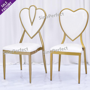 Sino Perfect Event Party Furniture Recepción de plástico Phoenix Wedding Sillas de resina blanca de lujo - Product Image 1