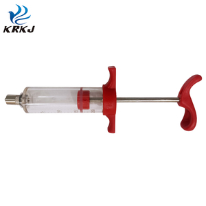 CETTIA KD303 Tige en acier inoxydable plastique vétérinaire Tpx/pc 10ml Luer Lock Seringue Pistolet pour cochon <span class=keywords><strong>50cc</strong></span> Injection - Product Image 4