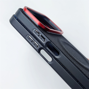 Étui de luxe magnétique à texture tissée pour téléphone portable Apple iPhone 17 Pro Max 15 16 17 Air - Product Image 5