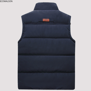 <span class=keywords><strong>Gilet</strong></span> d'hiver pour homme Ecowalson, <span class=keywords><strong>grande</strong></span> <span class=keywords><strong>taille</strong></span>, veste <span class=keywords><strong>sans</strong></span> manches, manteau, mode <span class=keywords><strong>fourrure</strong></span> 2021, 8XL, <span class=keywords><strong>gilet</strong></span> chaud en polaire pour homme - Product Image 4
