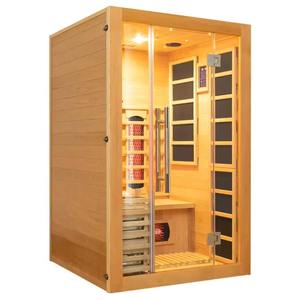Гибридная сауна 2025 года: инфракрасная и паровая комбинированная кабина для 2 человек - Product Image 2