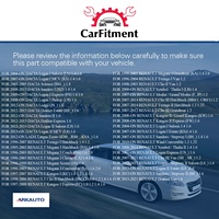ARKAUTO Ontstekingsspoel 224336134R voor DACIA RENAULT Twingo Logan Sandero Megane Symbol Clio Dokker Kangoo 1.0 1.2 1.4 1.6