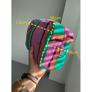 Hot Selling Terry Cloth Durable Portable <b>Zipper</b> <b>Bag</b> Custom Logo Letter Pattern Makeup <b>Bag</b> for Daily Cosmetics <b>Storage</b> <b>Bag</b> - Product Image 3