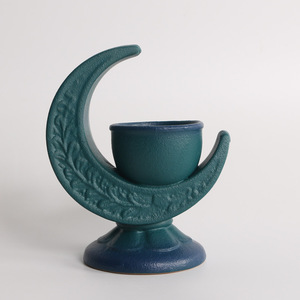 Decorazioni per il Ramadan, Bruciatore di Incenso in Ceramica a Forma di Luna, Ornamento per Casa e Stanza, Accessori per Feste Islamiche - Product Image 6