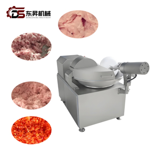 Machine de hachage et de mélange entièrement automatique de type 80 avec 6 lames pour une émulsification <span class=keywords><strong>à</strong></span> haute vitesse. Hachoir <span class=keywords><strong>à</strong></span> <span class=keywords><strong>viande</strong></span> - Product Image 1