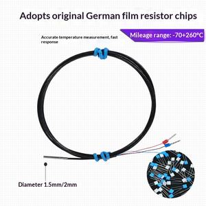 مجس حراري بلاتيني صغير جداً ورفيع، طراز مصغر <span class=keywords><strong>PT100</strong></span> بقطر 1.5/2 مم، مجس حراري <span class=keywords><strong>Pt100</strong></span> - Product Image 3