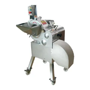 Industrial Vegetable Cutting Machine Vegetables Fruit Ginger Potato Carrot Dicing Slicing Cube Cutting Machine