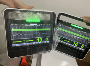 Monitor Fetal Portátil WFM-08A, FHR TOCO FM, Monitor de Frecuencia Cardíaca Fetal en Tiempo Real con Impresora - Product Image 3