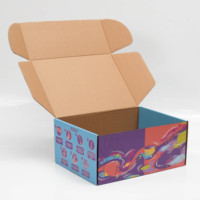 Benutzer definierte Logo Kleidung Luxus Falt flugzeug Wellpappe Geschenk box Recycelt Versand Mailer Verpackung Papier boxen