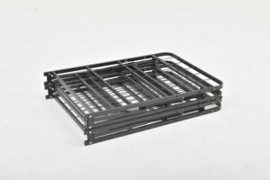 Cadre de lit plateforme en métal ENKE Z-11 avec rangement pour appartement, chambre à coucher, moderne, pliable, fabriqué au Vietnam - Product Image 5